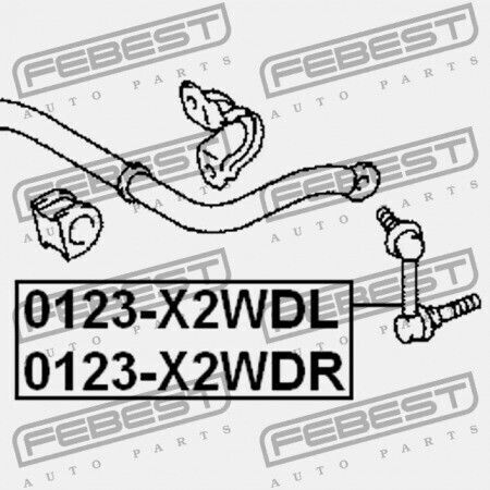 Десен Преден Линк На Стабилизатор Toyota Crown Grs182 2004.11-2008.02 Gr 48820-30090