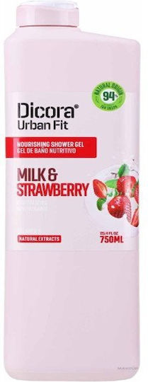 Friendly Organic Αφρόλουτρο σε Gel με AHA για Απολέπιση 750ml