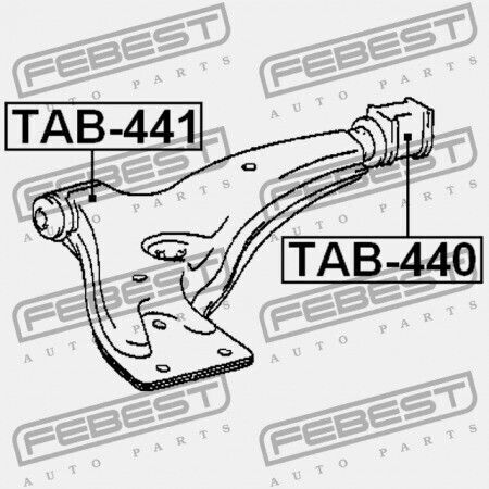 Braț De Control Frontal Inel Spate Toyota Corsa Tercel El5 Nl50 1994.09-1999.07 Jp 48068-46011