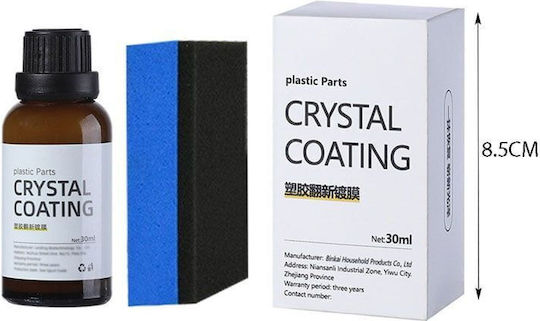 Protective Liquid for Car Plastics Ceramic Coating 30ml Crystal Coating 30ml