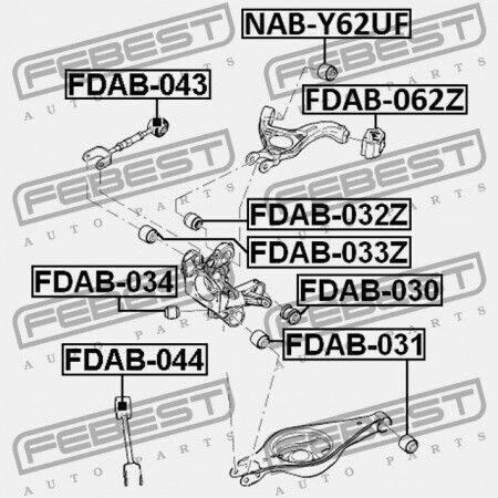 Febest Vorderseite Autohaus Explorer Bumper 2011-2013 Bb5z-5a972-a