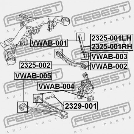 Куплунг Заден Лостов Връзка Audi Q7 2007-2015 Ca 7l0505398