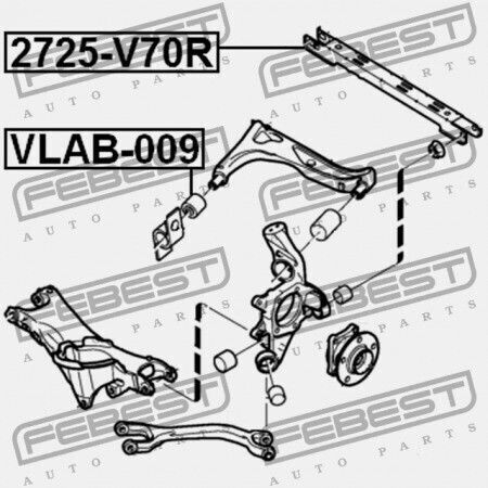Μπουλόνι Οπίσθιου Άνω Βραχίονα Ελέγχου Volvo Xc90 2003 31277899