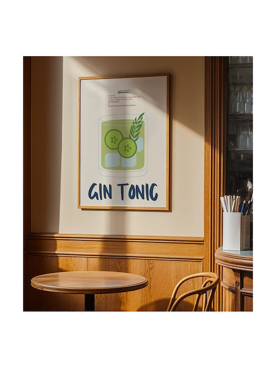 Poster Gin & Tonic Pst25481 50cm X 70cm-71127pd155025