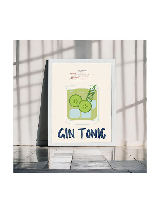 Poster Gin & Tonic Pst25481 50cm X 70cm-71127pd155025