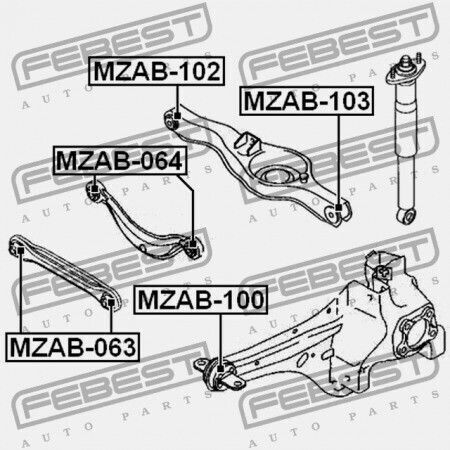 Rulment Bara Stabilizatoare Spate Mazda CX-7 ER 2007-2009 EU EG21-28-300