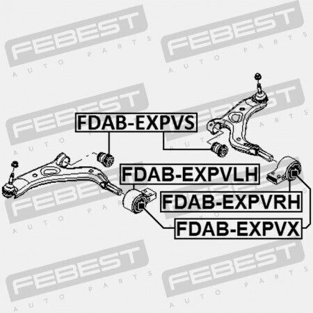 Μπουλόνι Πίσω Βραχίονα Ελέγχου Εμπρός Ford Explorer Μπανιέρα 2011-2013 Can Bb5z-3c403-a