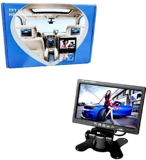 Car Monitor Monitor 7'' Tft Tft Led Headrest Monitor