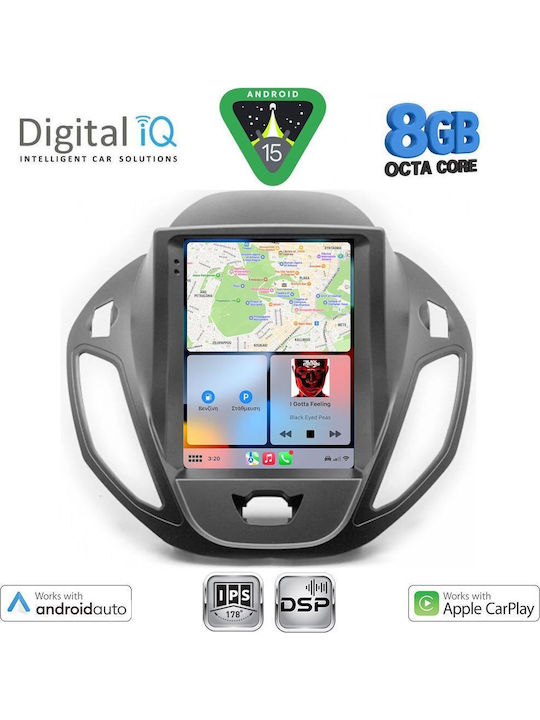 Digital IQ BXF 7880_CPAA Tesla Style Ford Tourneo Courier Mod 2014-2024