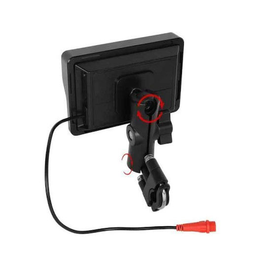 Ecran Pentru Motocicletă Impermeabil Tactil 5″ M550 – Sistem Audio-Vizual Pentru Motocicletă 081203