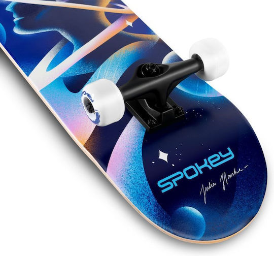 Spokey Skateboard-uri Complete Placă Scurtă Neagră