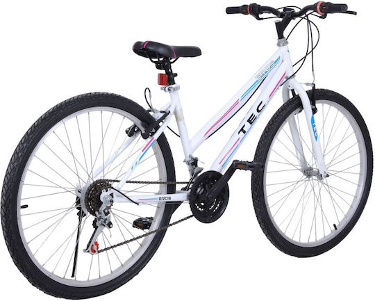 Belderia Bicicletă de oraș roz de 24" cu 21 de viteze