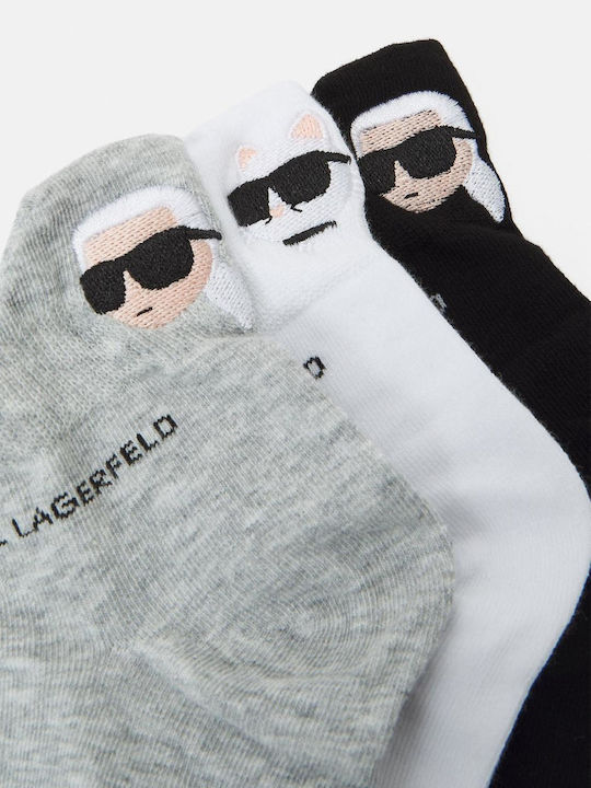 Karl Lagerfeld Șosete pentru bărbați Multicolore 3Pack
