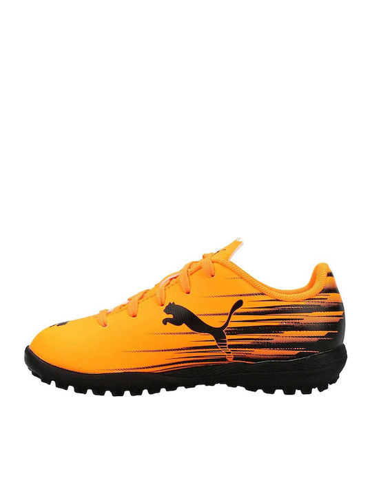 PUMA Attacanto Ii Tt Jr TT Παιδικά Ποδοσφαιρικά Παπούτσια με Σχάρα Πορτοκαλί
