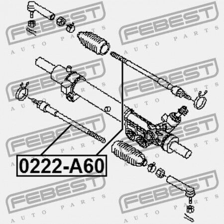 Ράβδος Τιμονιού Nissan Armada Ta60 2003.08 Us 48521-7s000