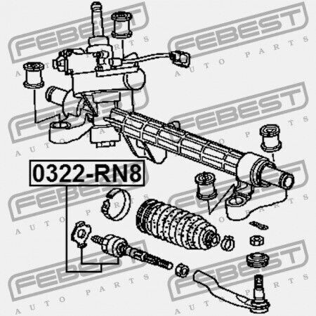 Bară De Direcție Honda Curent Rn6 2007-2013 Jp 53010-sma-003