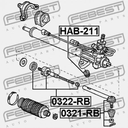 Bară De Direcție Honda Odyssey Rl3 2005-2009 Us 53010-shj-a02