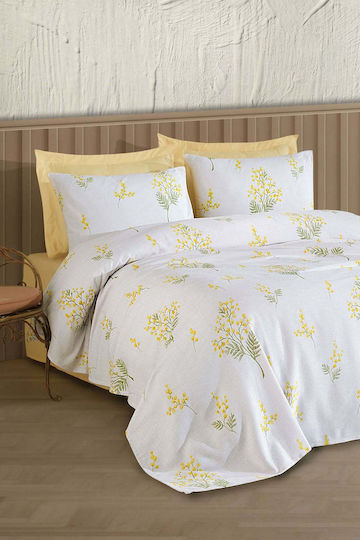SteweHome Einzeln 160x230cm Gelbe Decke