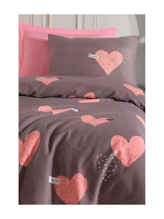 SteweHome Pique Single Blanket 160x230cm Pink