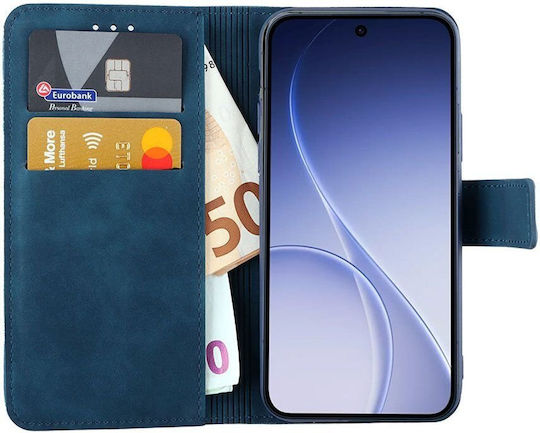 Lime Essential Oppo Reno15 5g 6.59in Magnet Book Stand Clip Dark Blue