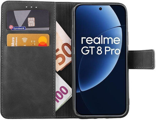 Lime Essential Case Realme Gt 8 Pro 5g 6.79in Magnet Book Stand Clip Grey