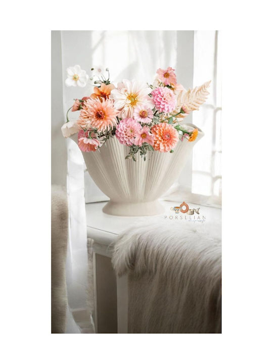 SteweHome Set Ecru Decorative Vases