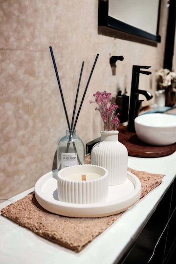 SteweHome Set Vaze Albe Φ18xΥ10cm