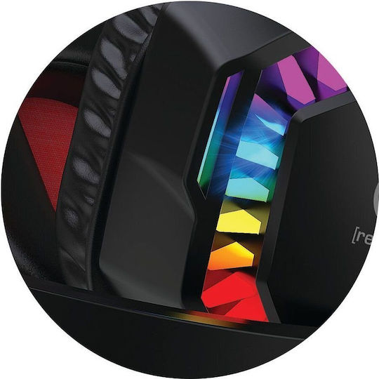 Rebeltec Shark On Ear Gaming Headset with 3.5 mm USB Connectivity for PC