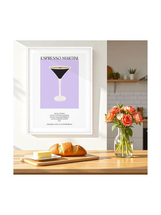 Poster Espresso Martini Cocktail Pst25483 30cm X 40cm-71125pd155117