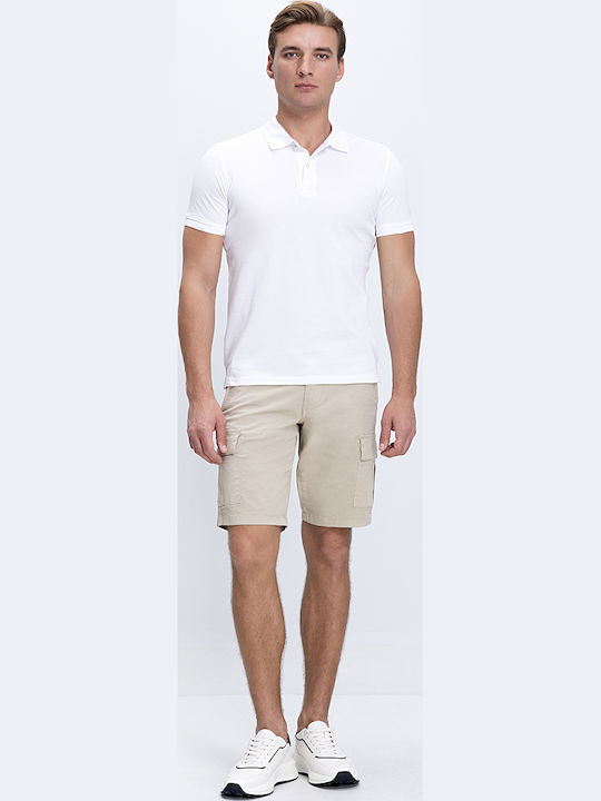 Winfield Polo Herrenbluse Weiß