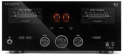 Advance Acoustic A12 Apex Προενισχυτής Hi-Fi Stereo Μαύρος