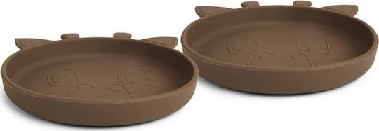 Nuuroo Toddler Silicone Food Plate 2 Pieces