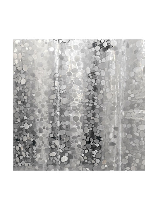 Cortină de duș 180x200cm Transparentă