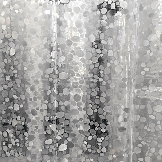 Cortină de duș 180x200cm Transparentă