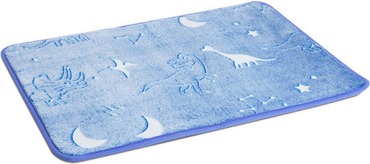 Alista Home Πατάκι Μπάνιου Βαμβακερό GLB_BW2061B Μπλε 60x40εκ. Alista Home Πατάκι Μπάνιου Βαμβακερό GLB_BW2061B Μπλε 60x40εκ.