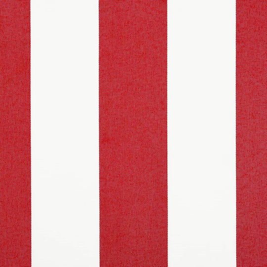 vidaXL Markisenstoff Rot mit PU-Beschichtung 2,5x3m