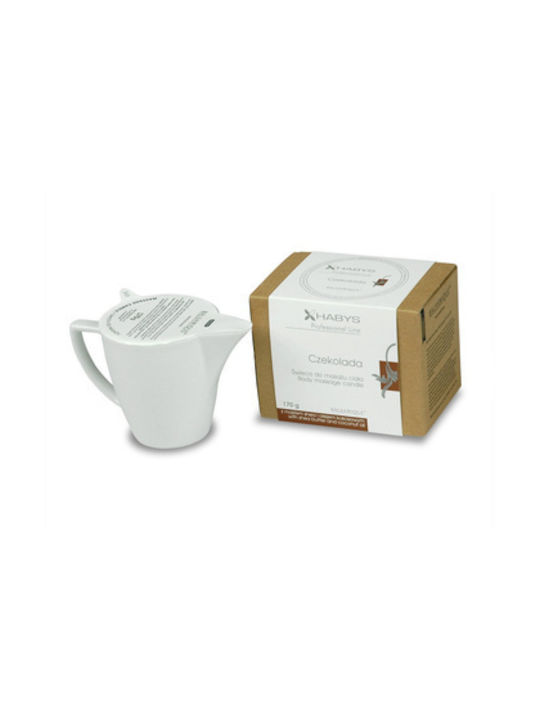 Habys Διακοσμητικό Κερί Κερί Καφέ 170gr