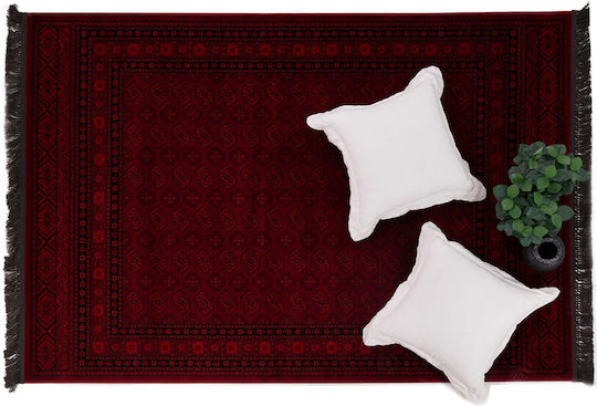 Royal Carpet Afgan 7454A με Κρόσια 200x250cm D.red 7454a