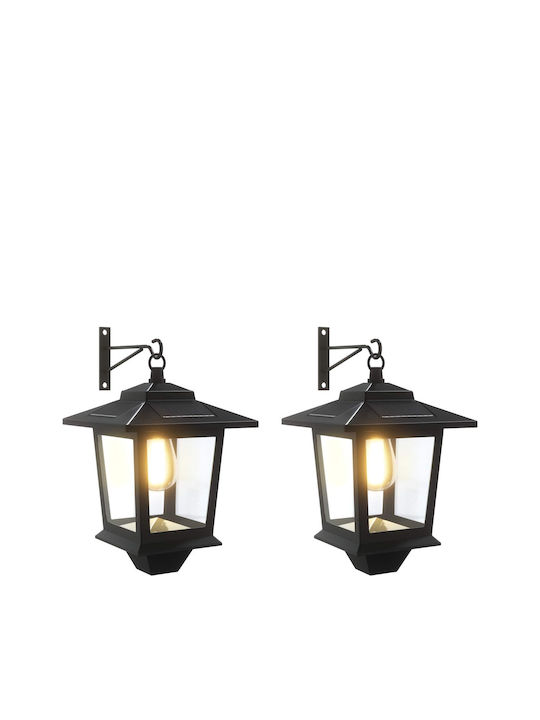 vidaXL Wall-Mounted Outdoor Lighting LED with Warm White Light 19x14x25cm