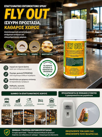Net Professional Fly Out Insektenschutzmittel Spray für Mücken und Fliegen Geruchlos