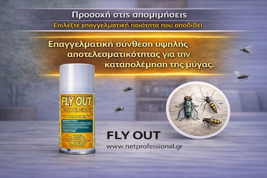 Net Professional Fly Out Insektenschutzmittel Spray für Mücken und Fliegen Geruchlos
