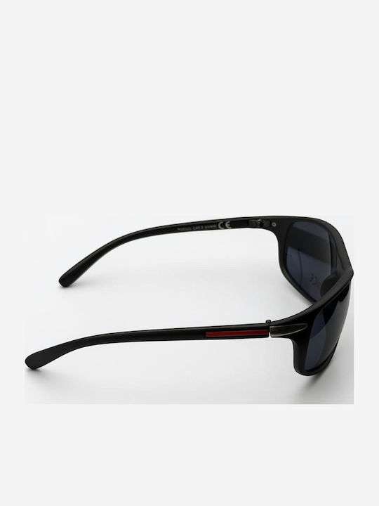 Style Unisex Sonnenbrillen mit Blauem Horn umrandeten Rahmen und Blauen Gläsern