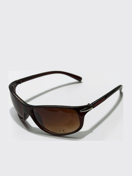 Style Unisex Sonnenbrillen mit Braun Horn umrandet Rahmen