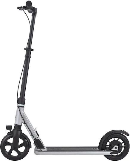 Micro Kids Foldable Scooter Suburb Reloaded 2-Wheel for 12+ Years Silver