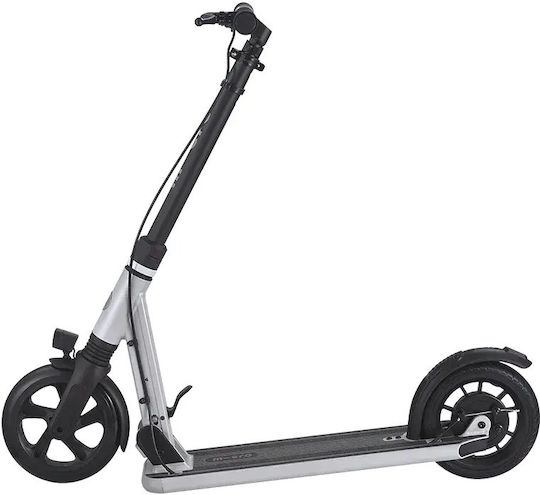 Micro Kids Foldable Scooter Suburb Reloaded 2-Wheel for 12+ Years Silver