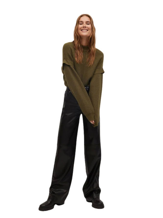Damen Pullover Khaki