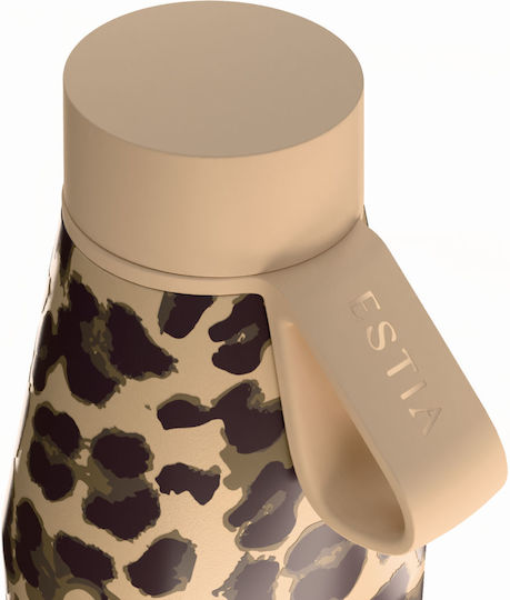 Estia Flow Save the Aegean Рециклируема Бутилка Термос Неръждаема стомана Без BPA 500ml Spotted Prowl