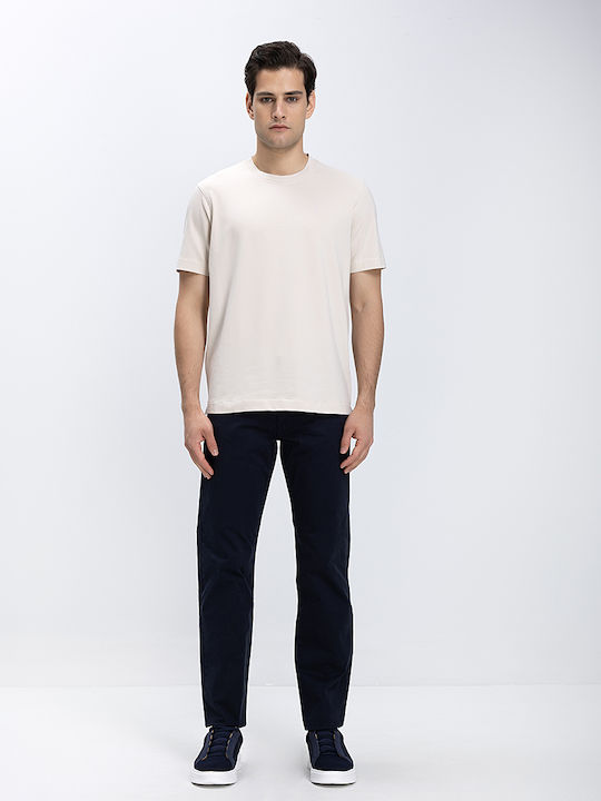 Vardas Kurzarm T-Shirt Beige