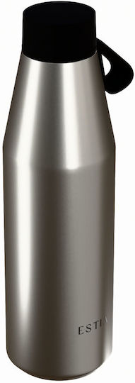 Estia Flow Save the Aegean Recyclable Thermos Bottle Stainless Steel BPA Free 500ml Brushed