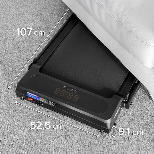 Rebel RBA-1017-PRO 2hp Ηλεκτρικός Αναδιπλούμενος Διάδρομος Γυμναστικής για Χρήστη έως 100kg